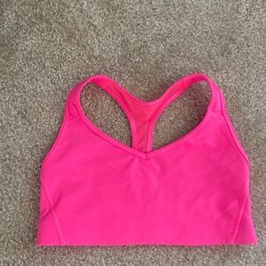 Victoria’s Secret the player VSX VS sport pink size Small sports bra racerback